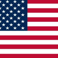 Bandera de Estados Unidos - distribución de libros en EE.UU.